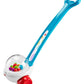 Fisher-Price Corn Popper Baby to Toddler Push Toy with Ball-Popping Action for Ages 1+ Years, 2-Piece Assembly, Blue