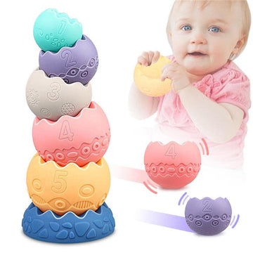 Baby Sensory Balls Teething Toys 6 9 12 18 Months Soft Building Blocks Toddlers Montessori Early Developmental Educational Fine 
