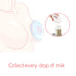Yiyee Breast Shells Milk Saver For Breastfeeding, 4 Pack Bpa Free Breast Shield Nursing Cups Protect Sore Nipples Breast Milk Co