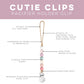 Ryan & Rose Pacifier Clip Georgia - Silicone Pacifier Clip Baby Boy Baby Girl Binky Paci Clip Baby Pacifier Holder Binkie Clip B