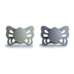 Frigg Butterfly Anatomical Silkysoft Silicone Baby Pacifier | Made In Denmark | Bpa-Free (Sage/Great Gray 0-6 Months)