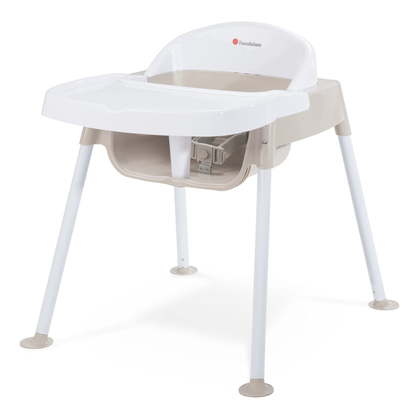 Foundations 2020 Secure Sitter Feeding Chair, 13, White/Tan