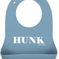 Bella Tunno Wonder Bib - Adjustable Silicone Baby Bibs for Boys, Durable and Waterproof BPA Free Silicone, Hunk