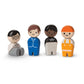 PlanToys Wooden 4 Piece Tradesman Playset (6267) | Sustainably Made from Rubberwood and Non-Toxic Paints and Dyes