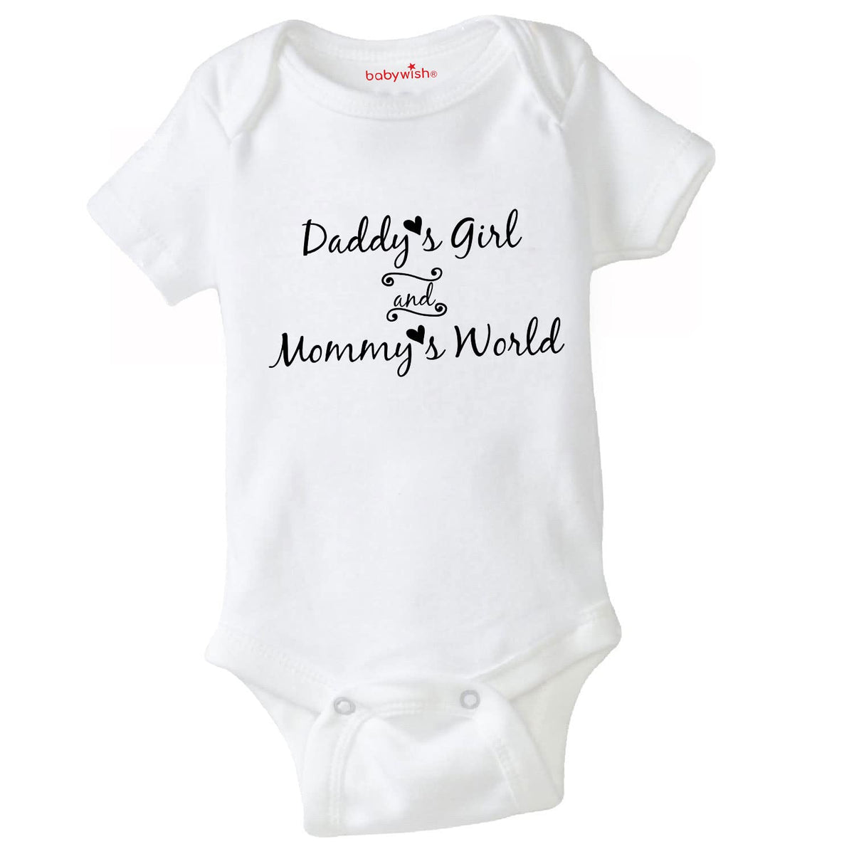 Baby Wish Mummy Gifted To Baby Bodysuits Newborn Mom Romper Half Sleeve Envelope Neck Cute Outfit DaddyS Girl And Mom World