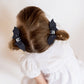 Love Sweety Baby Rose Halloween Headband Infant Pumpkin Hairband Bow Hair Clips (2Pc Clips-Bat Wing)