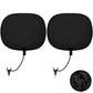 Amylove 2 Pcs Laptop Sun Shade, Laptop Visor for Working Outside with Flexible and Adjustable Clips Stand Shade Cover for Notebo