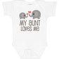 Inktastic My Aunt Loves Me Baby Bodysuit Newborn 0020 White 230E8