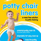 Tidytots Disposable Potty Chair Liners And Pads For Potty Training Toddlers Xl Combo Travel Refill Pack Of 32 Disposable Potty L