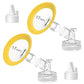 PumpMom-us 17mm Flanges Compatible with Spectra S2 S1 9 Plus Synergy Gold Pump Parts, Replacement 17 mm Breast Pumps Shield Acce