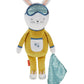 Fisher-Price Sound Machine Hoppy Dreams Soother & Sleep Trainer Plush Musical Toy with Lights & Sounds for Toddlers