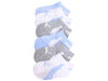 Puma Infant Boy'S Low Cut Socks 6-Pairs Cushioned White/Light Blue Sz. 12-24M