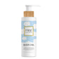 MEG+ Baby Body Oil with herbal infusion with Sunflower & Safflower Oil | Paraben free sulfate free Tear free | Plant-based formu