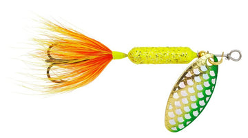 Yakima Bait Wordens Original Rooster Tail Spinner Lure, Strobe Black, 116-Ounce