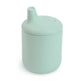 mushie 100% Silicone Baby Sippy Cup | 6 Months+ (Cambridge Blue)