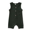 Iddolaka Newborn Summer Baby Boy Girl Romper Bodysuit Jumpsuit Playsuit One Piece Outfit Clothes (Green, 18-24 Months)