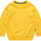 Haxico Unisex Kids Solid Cotton Thin Pullover Sweatshirt T-Shirt Toddler Baby Crewneck Long Sleeve Tshirts Tops Blouse Yellow, 3