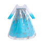 Dressy Daisy Girls' Ice Princess Dress Costume Birthday Halloween Christmas Fancy Party Dresses With Cape Size 5 Style B