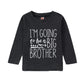 Toddler Kids Baby Boy Tee I'M Going To Be A Big Brother T-Shirt Long Sleeve Tops (Light Gray, 12-18 Months)