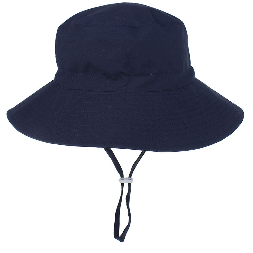 Maxnova Baby Sun Hat Toddler Summer Upf 50+ Baby Girl Bucket Hat Wide Brim Beach Hats For Baby Boys 2-7Years