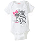 Baby Wish FatherS Day Baby Unisex Bodysuits Newborn Romper Half Sleeve Envelope Neck Cute Outfit DaddyS Little Girl