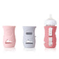 3 Pack Silicone Sleeve for Avent Natural Glass Baby Bottles, Compatible Philips Avent Glass Natural Baby Bottle, Anti Breakage B