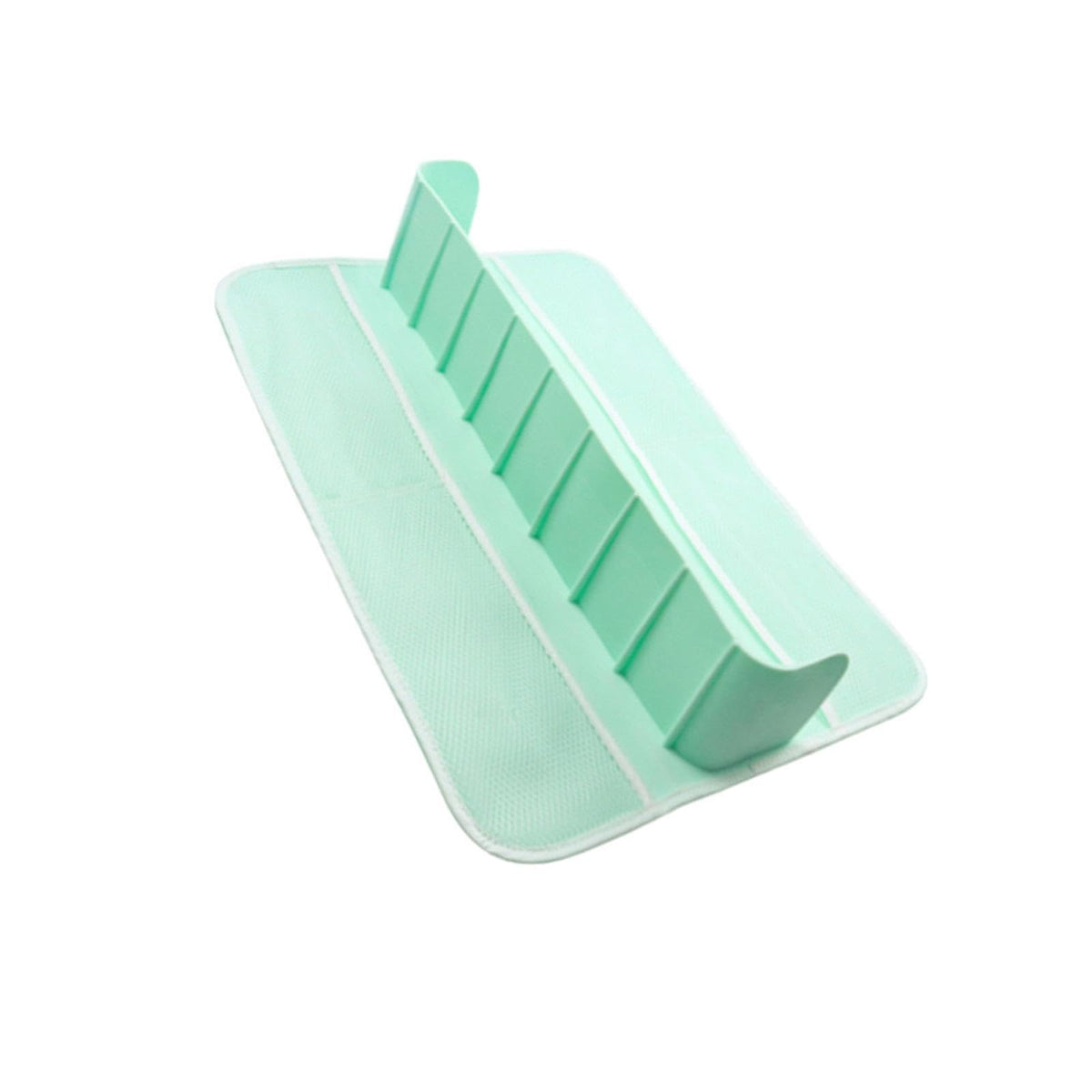 BNFBathtub Splash Guard Silicone Sturdy Toy Organizer for Bathroom Bathtub Baby Green 60x40x10cm|Baby | Bathing & Grooming | Bat