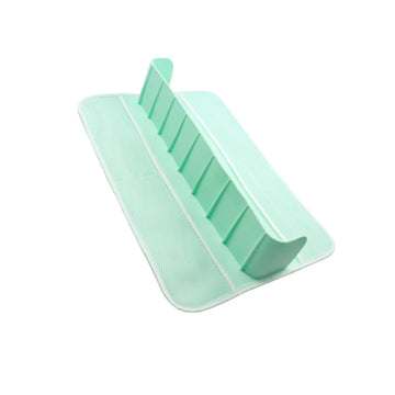 BNFBathtub Splash Guard Silicone Sturdy Toy Organizer for Bathroom Bathtub Baby Green 60x40x10cm|Baby | Bathing & Grooming | Bat