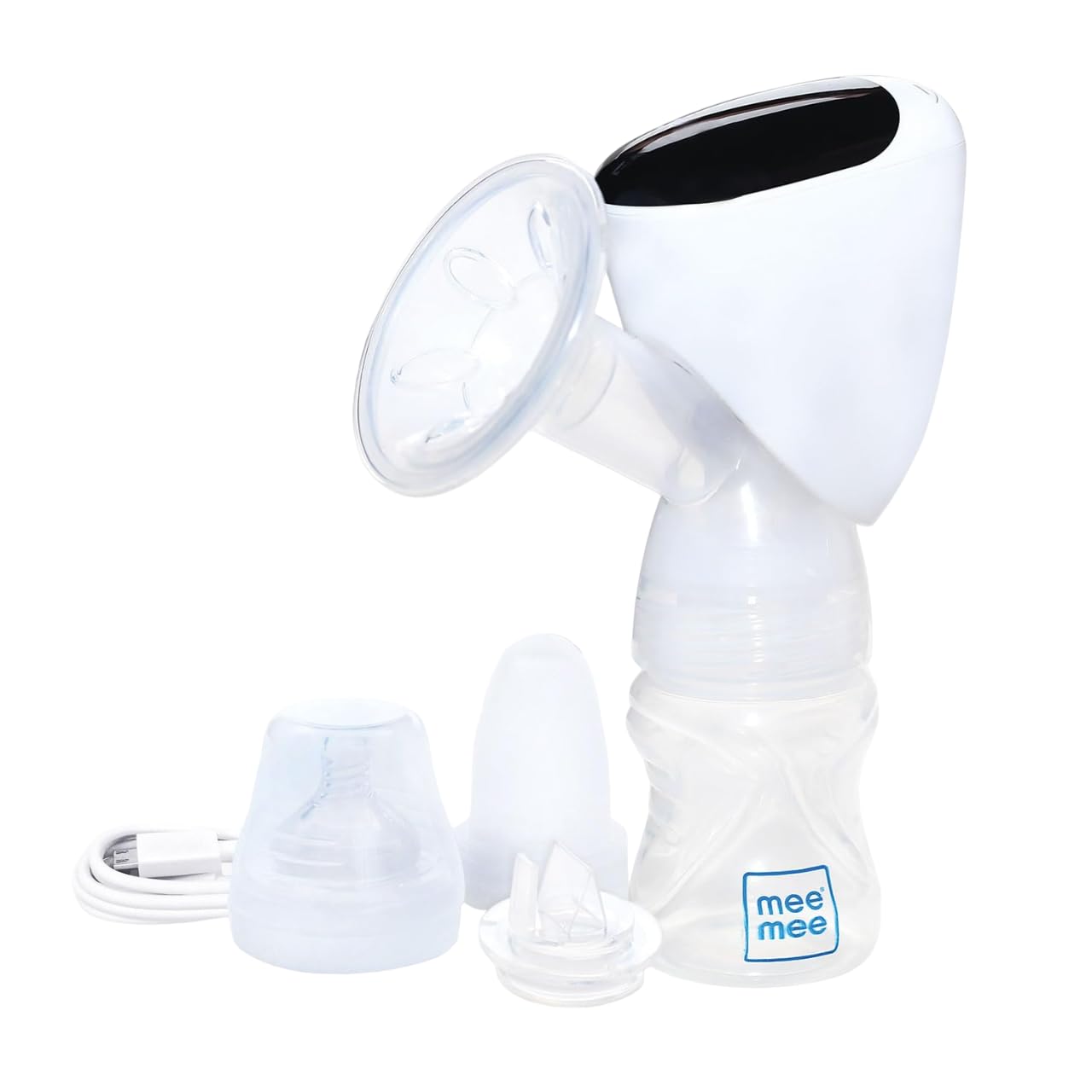 Mee Mee Advanced Digital Electric Breast Pump  3 Modes For Gentle Massage, Effective Suction & LetDown Stimulation  Ideal For