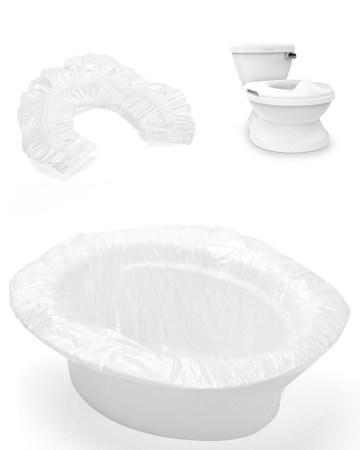 50 Pcs Potty Liners For Ingenuity Summer Infant My Size Potty Pro, Toi ...