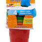 The First Years Take & Toss Spill Proof Sippy Cups - Reusable Toddler Cups - Rainbow - Kids Cups And Snap On Lids For Ages 9 Mon