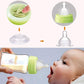 Matyz Glass Breastmilk Storage Containers, 4 Pack, 8 Oz Bottle, Compatible With Spectra Medela Philips Pump - Freezer Safe Bottl