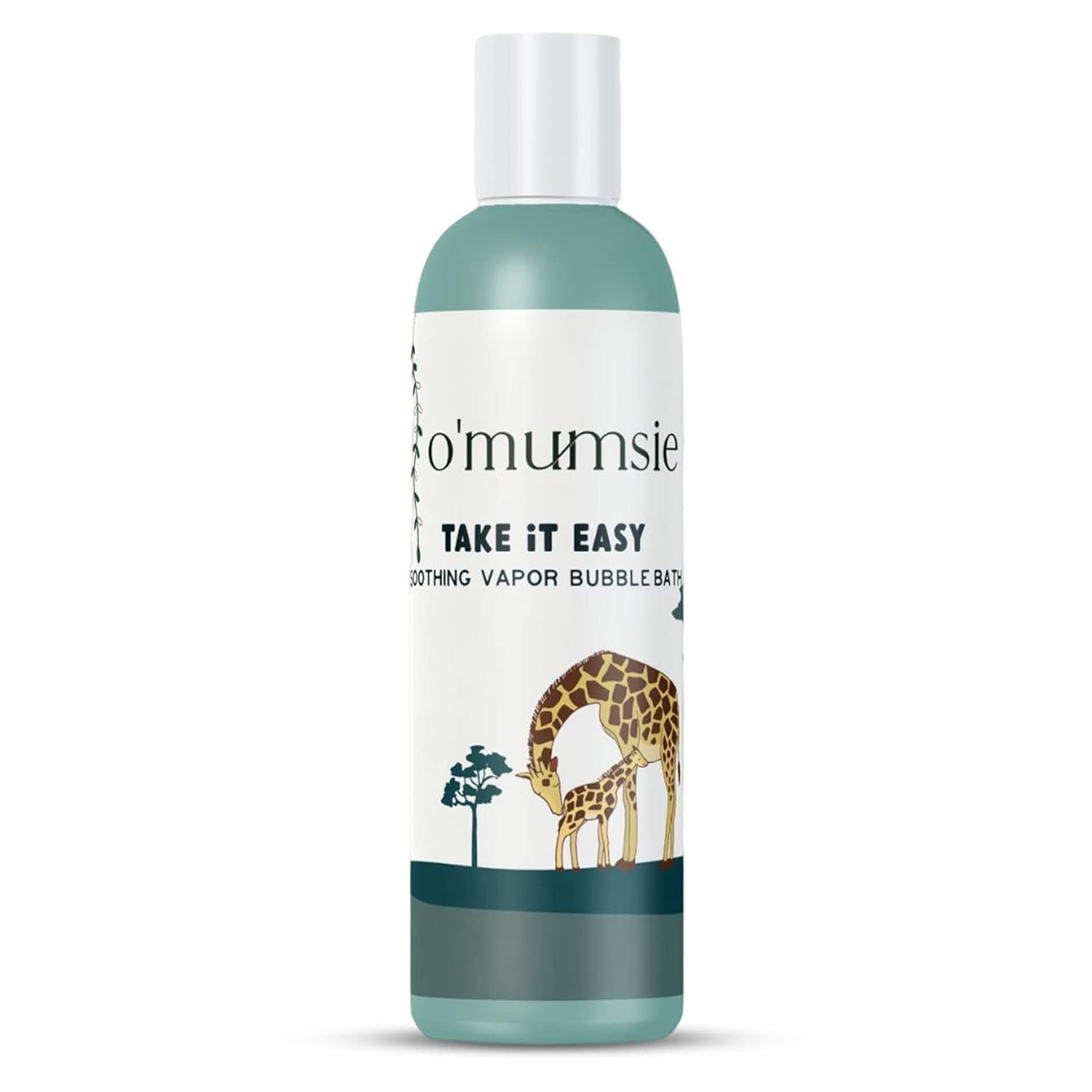 OMumsie Baby Bubble Body Wash | Enriched With Eucalyptus & Lavender | Plant Rich Formula Safe For Kids And Adults To Soothe And