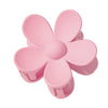 Pink Flower Hair Clips Non-slip Girls Ultra-light Hair, Matte Flower-shaped Hair Clips, Strong Gripping Claws, Suitable for Girl