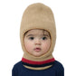 Motherlike Woolen Baby Monkey Cap, Unisex, 012 Months (Beige)