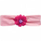 Amscan Baby Girl Pink Flower Headband, 1 Piece