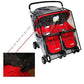 Stroller Rain Cover,Universal Rain Cover For Side By Side Baby Stroller, Double Stroller Cover For Rain And Wind ,Baby Outdoor A
