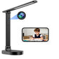 SUJTKZL Smart WiFi Baby Monitor with Camera, Eye-Care Desk Lamp with 5 Brightness, Baby Monitors 2k HD, 2-Way Talk, 2.4 GHz Moti