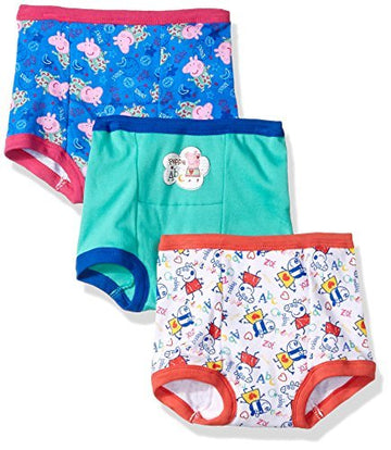 Peppa Pig Baby Toddler Girls' Potty Training Pants Multipack, Peppagtraining3Pk, 4T