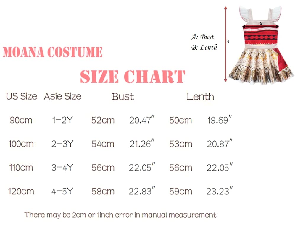 Rauoawby Toddler Little Girls Women Princess Dress Skirt Set With Ruffle Sleeve For Moa Na Halloween Cosplay Costume Party Dress