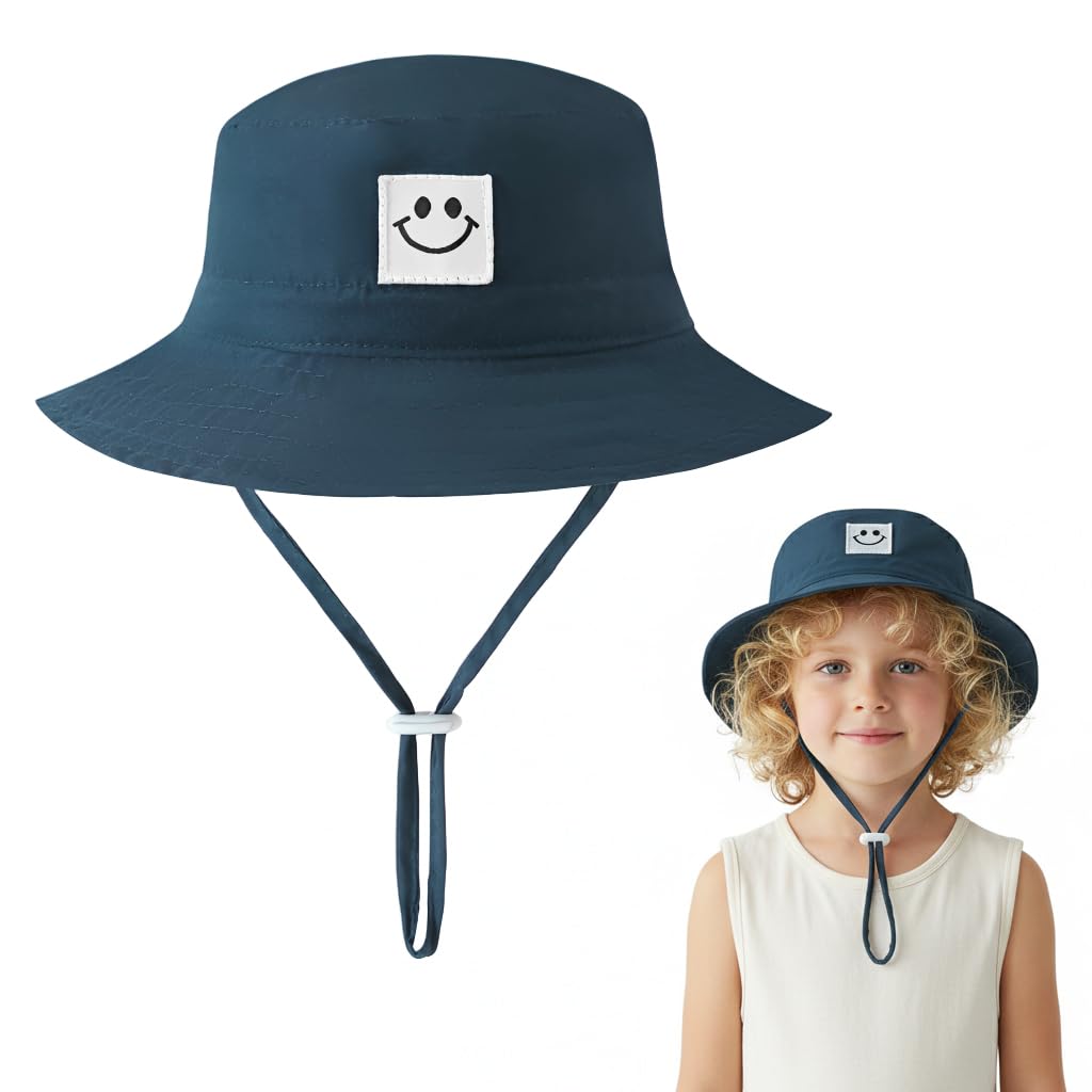 Ziranyu Baby Sun Cap, Cotton, Upf 50 Wide Brim, Foldable, 27 Years
