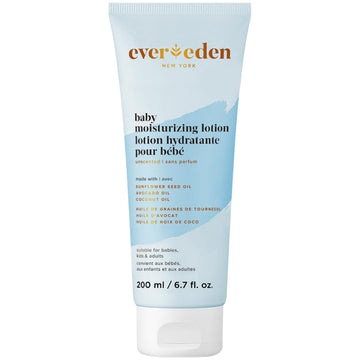 Evereden Moisturizing Baby Lotion for Newborn 8.5 oz. | Lightweight & Non-Greasy Toddler Lotion | Clean & Gentle Baby Care | Non