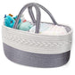 SJ CREATION WorldCottonDiaper Caddy | Baby Products Bags For Newborn|Diaper Caddy Bag Organizer Large Capacity (40 * 28 * 20Cm