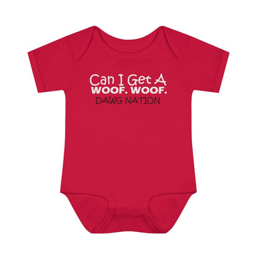 Southern Sisters Can I Get A Woof Woof Baby Bodysuit Girls Or Boys New Born Red