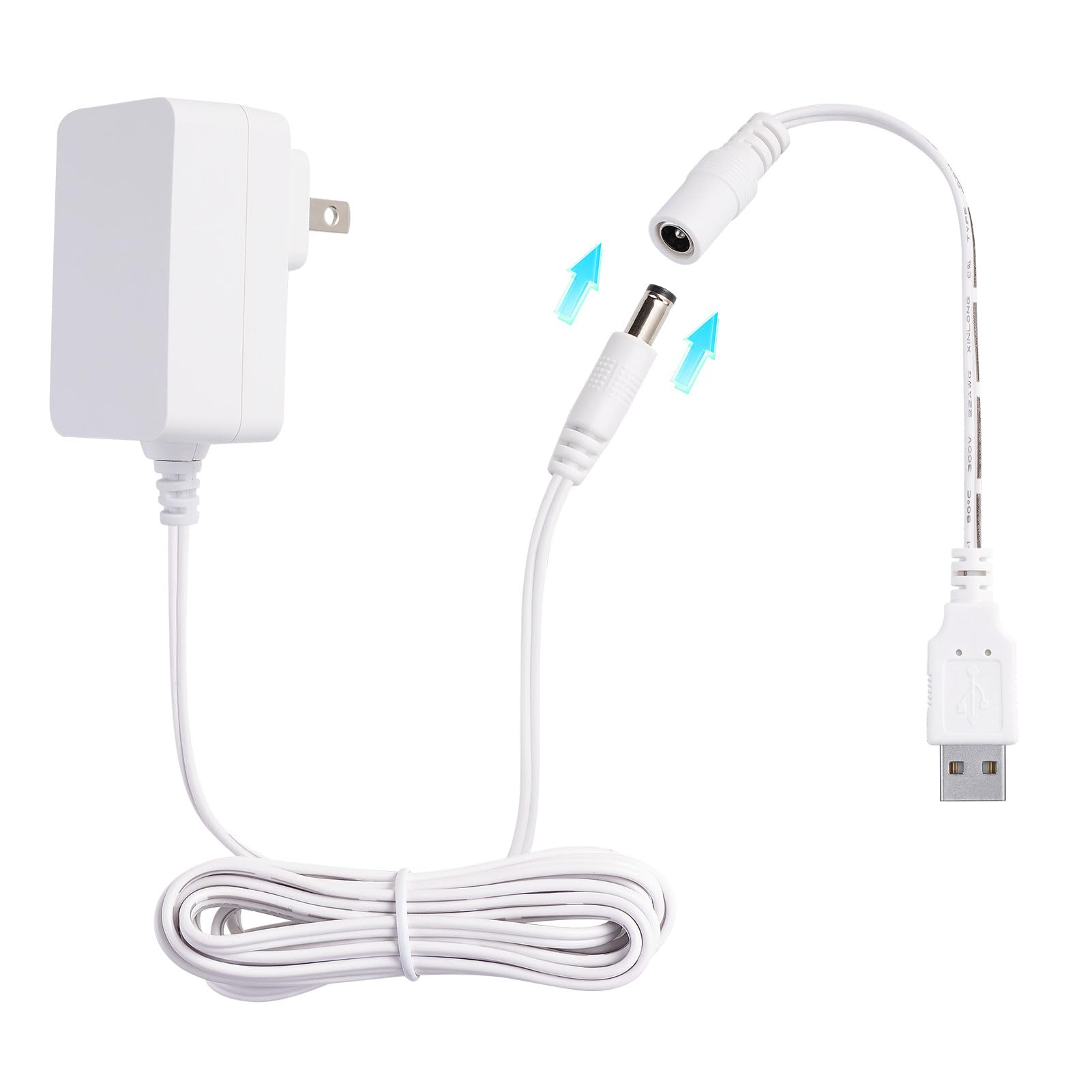 CSDWELL Baby Swing Power Cord USB,Baby Swing Charger USB,Compatible with Ingenuity Swing for InLighten,InLighten Soothing,Anyway