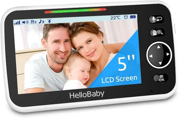 Hellobaby Hb6550 2023/2024 Version Monitor Only - Only For Hb6550 Video Monitor With Camera And Audio, Baby Monitor Display (Rep