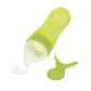 Nuby Garden Fresh Silicone Squeeze Feeder (Green)