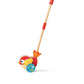 Hape Lilly Musical Push Along | Wooden Push Along Baby Walking Bird, Playful Kids Toy with Detachable Stick, Multicolor, 22.05 I
