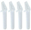 4 Pack Calibrated Medicine Spoon 2 TSP (10 ml) Plastic Oral Liquid Dose Medication Graduated Dispenser for Kids, Baby & Toddler