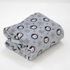 Florida Baby Blanket 110x140 cm Soft Flannel AC Blanket for Newborn, Infant, Toddler (06 Yrs) All Season Swaddle Wrapper Lightw